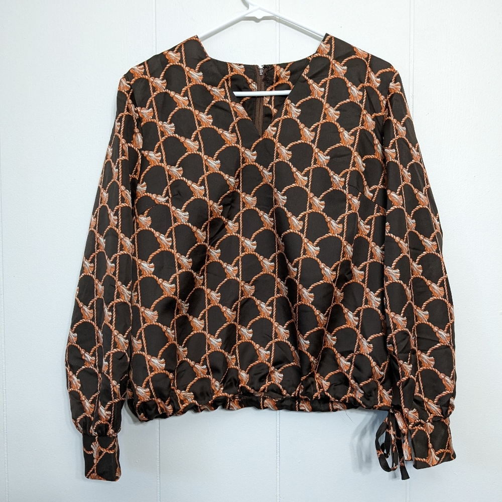 Vintage hand made blouse